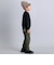 ベロアパイピングアウトポケットツイルロングパンツ(80~160cm)
