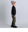 ベロアパイピングアウトポケットツイルロングパンツ(80~160cm)