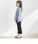 【店舗限定】リボンポイントポンチフレアパンツ(95～160cm)