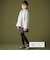 丸襟スカラップボアコート(95～150cm)