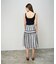 マルチシアーストライプスカート