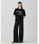 レタードシルケットTシャツ