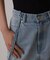 サス付zipデニムパンツ