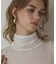 シアーリブニットトップ