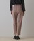 ハイウエストテーパードパンツ