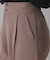 ハイウエストテーパードパンツ