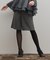 スーツ地ハーフパンツ