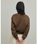 レイヤードニットトップ
