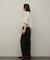 オーガンジージャガードパンツ