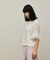 シフォンスリーブカットトップ