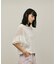 シフォンスリーブカットトップ