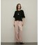 シフォンスリーブカットトップ