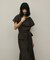 【スタイリスト木津明子さんインスタライブ紹介】チェックケープブラウス