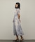 【スタイリスト木津明子さんインスタライブ紹介】フラワープリントシャツフレアワンピース