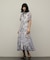 【スタイリスト木津明子さんインスタライブ紹介】フラワープリントシャツフレアワンピース