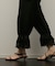 ドロストクロップドパンツ