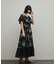 レースコンビクロスステッチワンピース