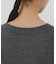バイカラーウールニットトップ