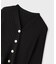 ペプラムリブニットカーディガン