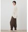イレヘムブローチニットトップ