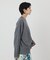イレヘムブローチニットトップ