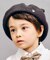 tinybear 耳付きベレー帽
