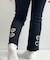 後ろハートフレア/7days Style pants  10分丈
