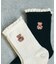 tiny bear レースフリルソックス