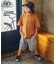 ワイドカットカーゴパンツ  6分丈