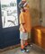 ワイドカットカーゴパンツ  6分丈