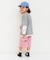 ワイドカットカーゴパンツ  6分丈