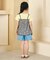 スカラップハートポケットきゅんパンツ  ショート丈