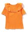 WEB限定 ワッフルフリル衿Tシャツ