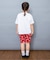 WEB限定  DAISUKI総柄ハーフパンツ  5分丈