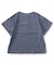 WEB限定  KUDOZ.B ステンシルプリント風Tシャツ