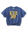 WEB限定  KUDOZ.B ラグランカレッジ半袖スウェット