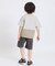【サマーエール/接触冷感】デニムハーフパンツ  6分丈 ＿
