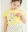リボンオフショルサマーモチーフTシャツ