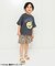 イロイロ柄ハーフパンツ  4分丈