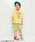 イロイロ柄ハーフパンツ  4分丈