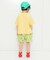 イロイロ柄ハーフパンツ  4分丈