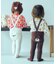 tiny bear Palette 総柄Tシャツ