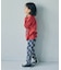 【WEB限定 】DAISUKIゆったり総柄パンツ  10分丈