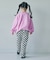 【WEB限定 】DAISUKIゆったり総柄パンツ  10分丈