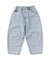 カーブデニムパンツ(セットアップ可)  10分丈