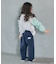 WEB限定 　タックテーパードパンツ  10分丈