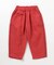 ワッフルバレルパンツ  10分丈