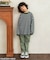 すぽ軽テーパードパンツ  10分丈 ストレッチ