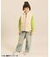 ダメージデニムパンツ  10分丈