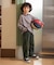 バレルレッグデニムパンツ  10分丈